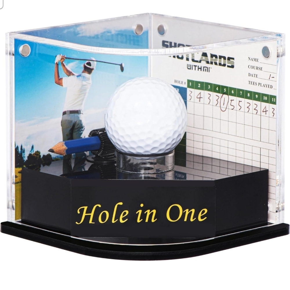 Hole In One Golf Ball Display Case